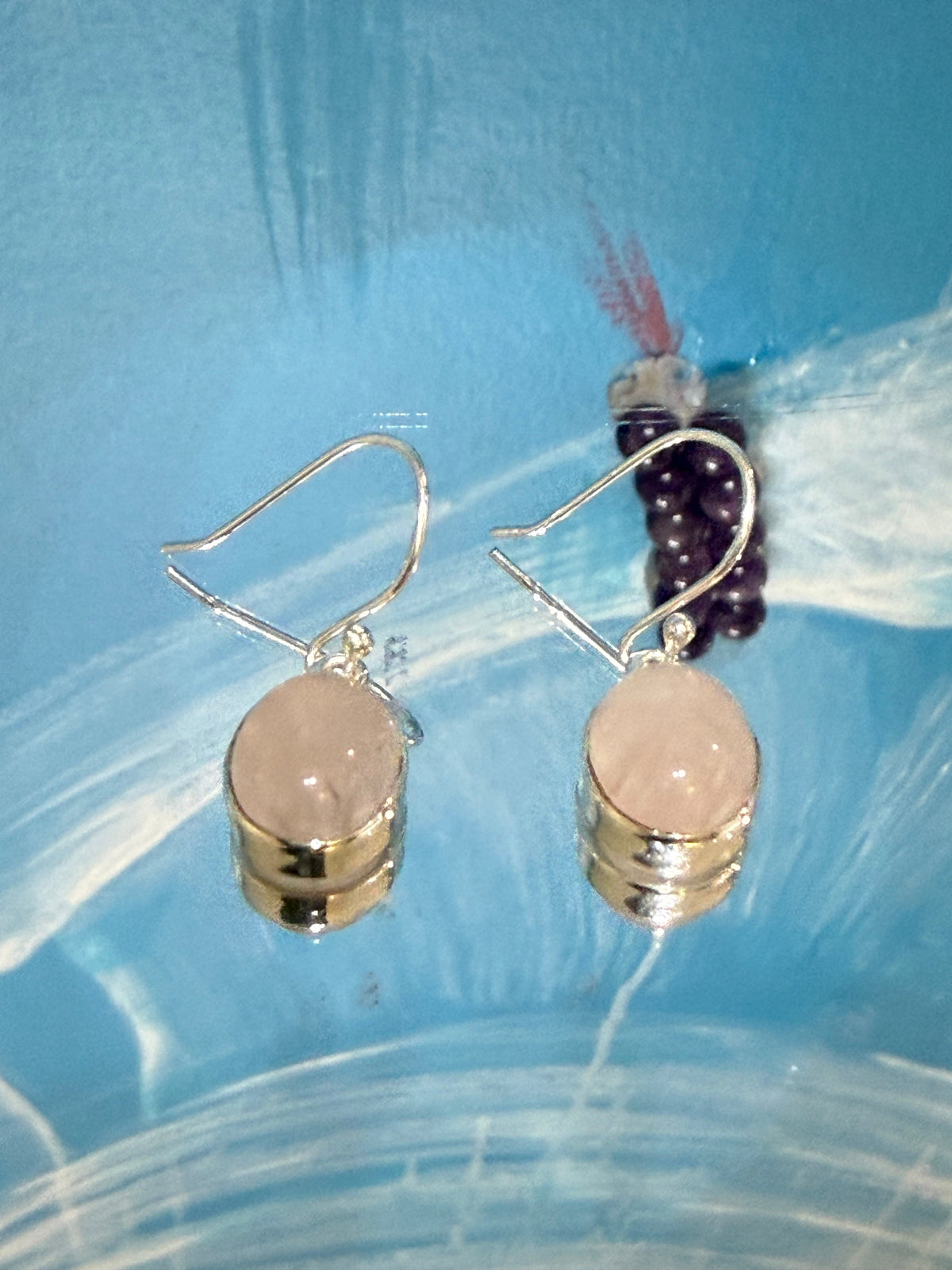 Rose Quartz Silver Earrings
Stone of Love, Gentleness & Self-Love Crystal Wellness