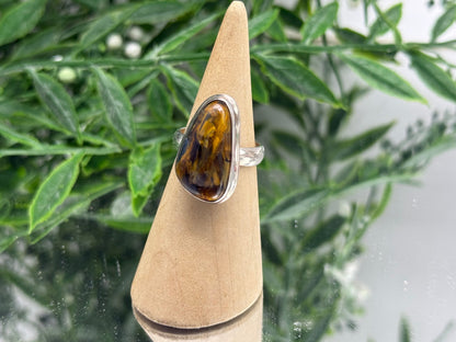 Mystic Storm Pietersite Ring – Size 6.5 Crystal Wellness