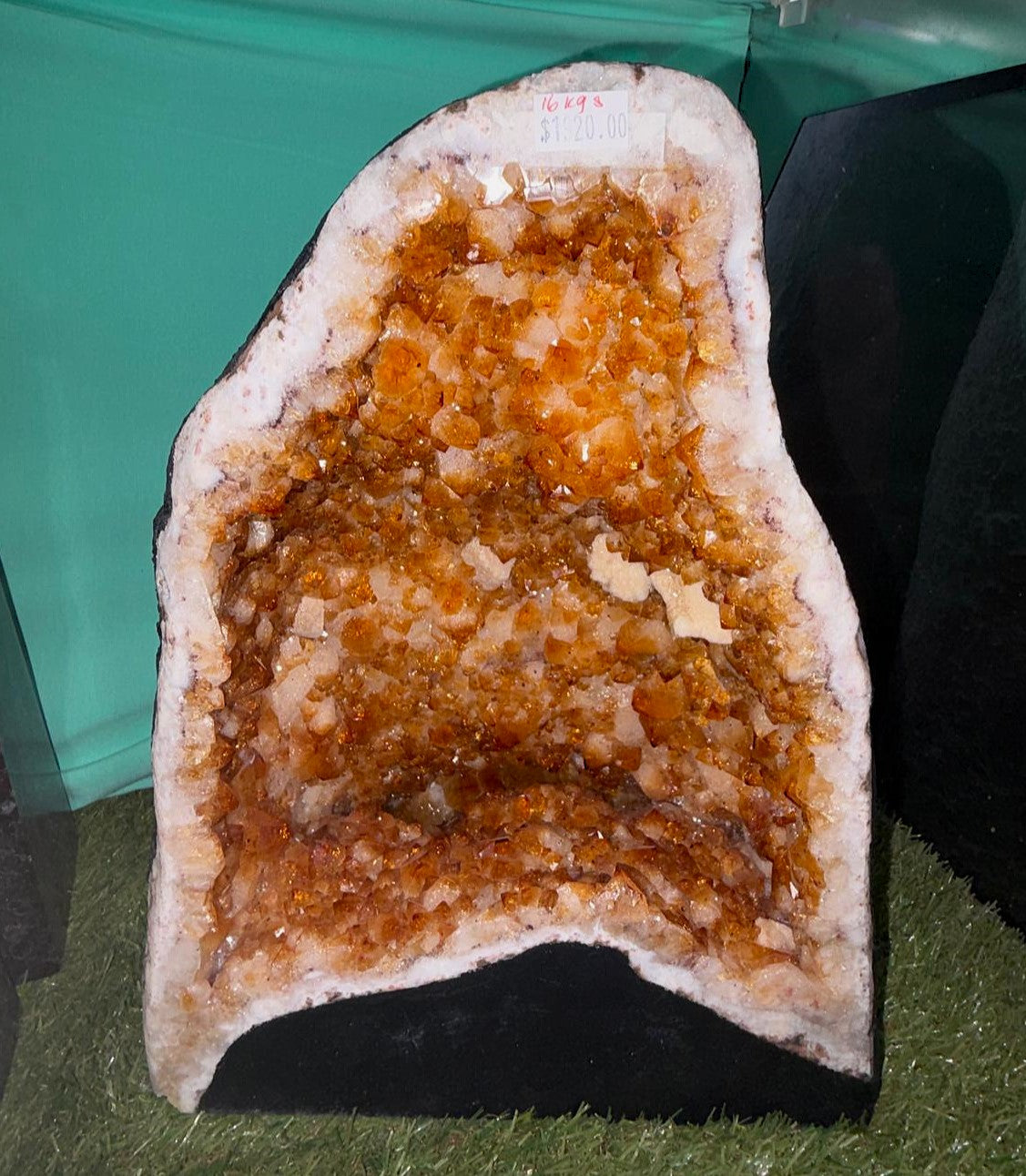 Citrine Cathedral Cluster 16 kgs | The Stone of Abundance, Joy & Manifestation Crystal Wellness