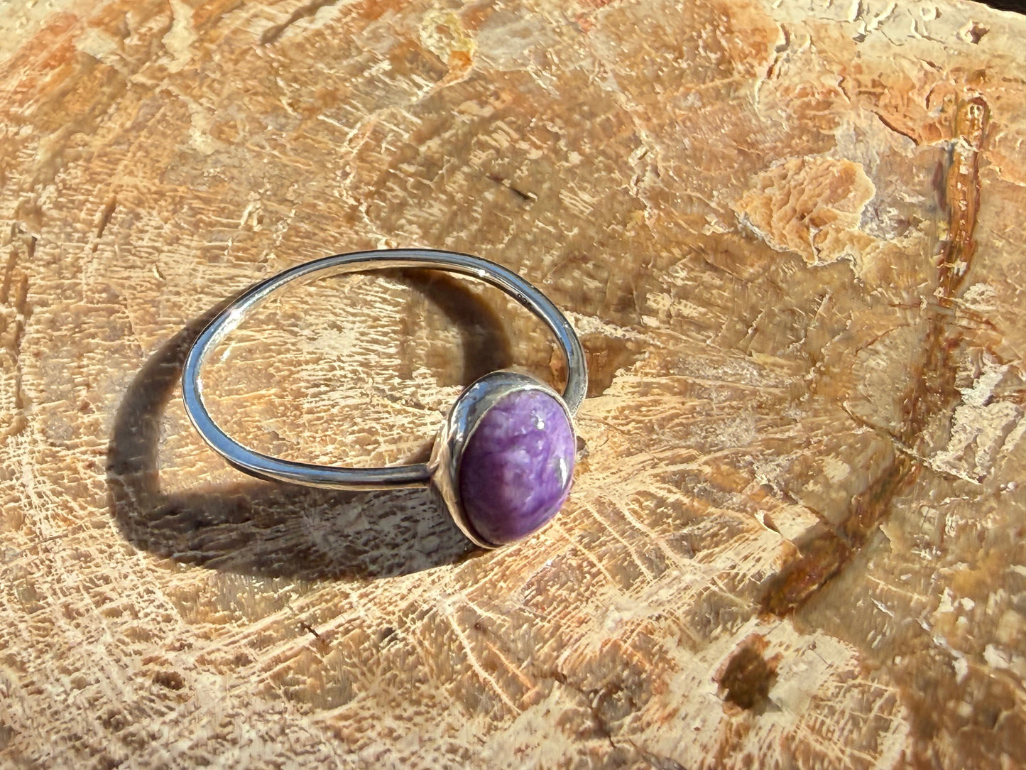 Charoite Ring – Transformation, Courage & Spiritual Insight Crystal Wellness