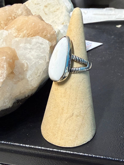 Scolecite Ring – Size 6 Crystal Wellness