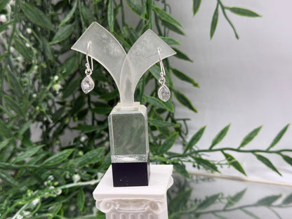 HERKIMER DIAMOND EARRINGS

“Stones of Spiritual Clarity, High Vibration & Divine Connection”, 10mmx7mm Crystal Wellness