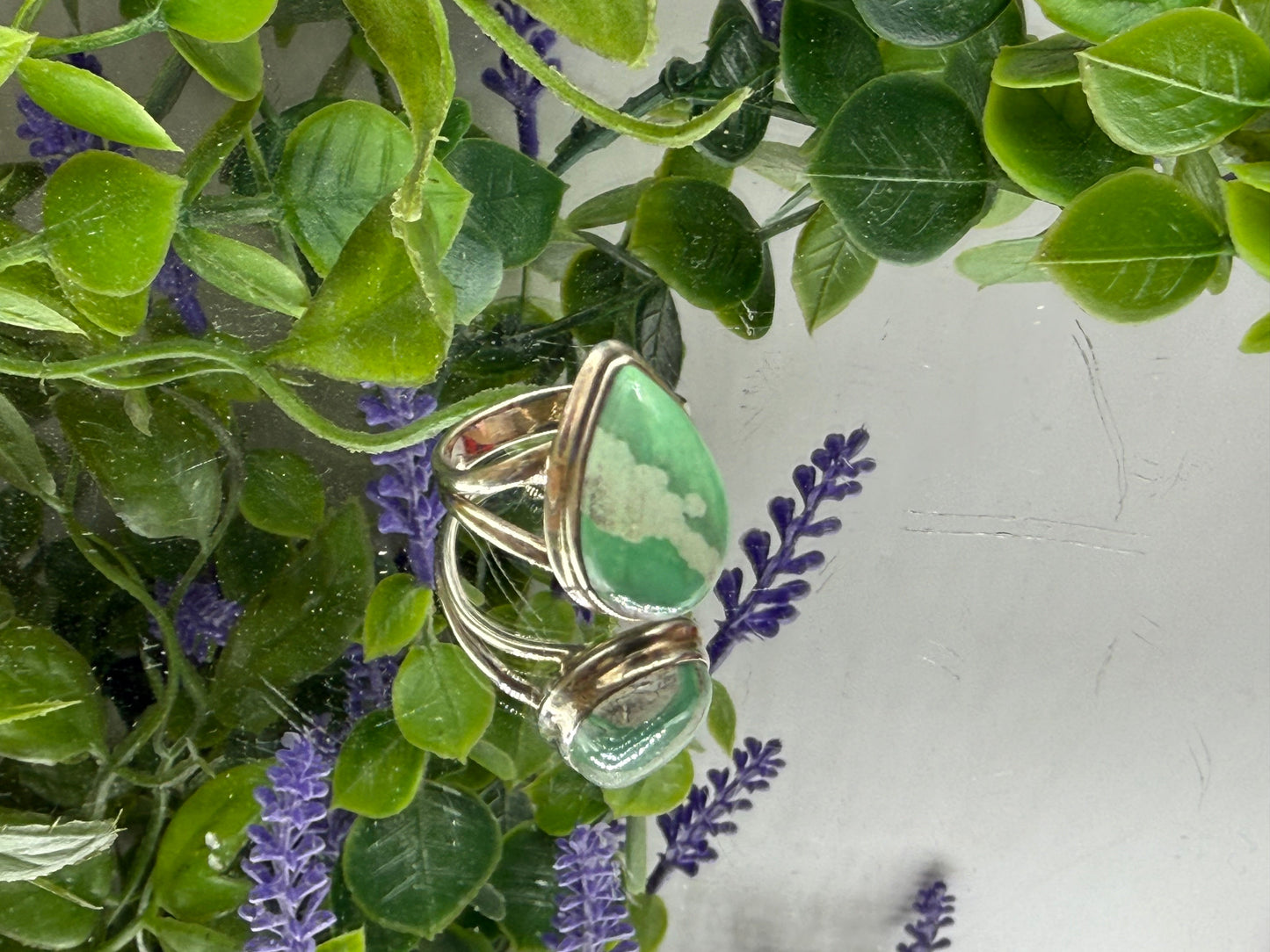 💚 Variscite Ring — The Stone of Inner Peace, size 6 Crystal Wellness