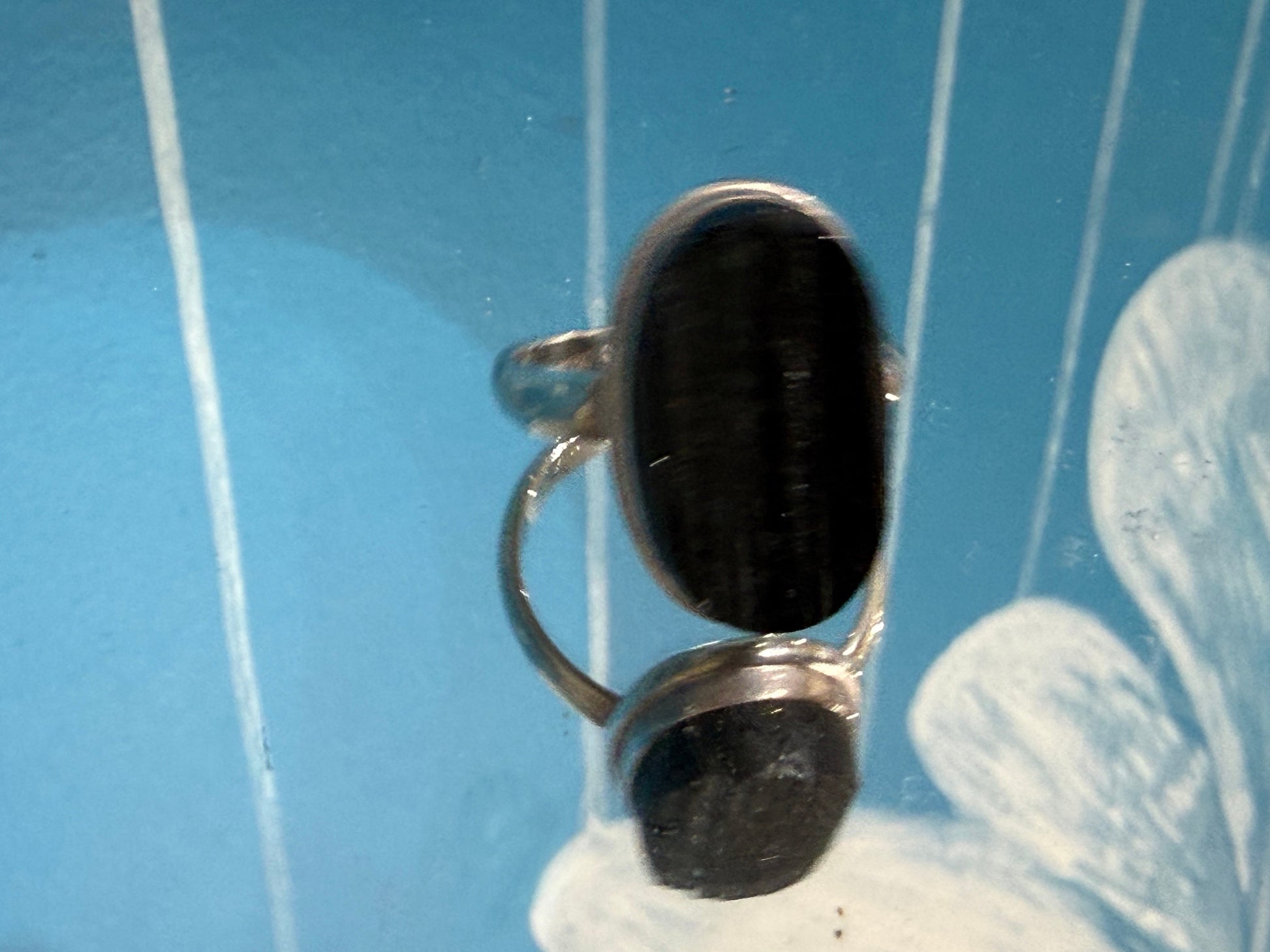 Raw Black Tourmaline Ring – Protection, , size 12 Crystal Wellness