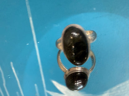 Larvikite Silver Ring — Stone of Grounding & Inner Strength

A mysterious grounding stone for protection, clarity and energetic balance. Size 7 Crystal Wellness