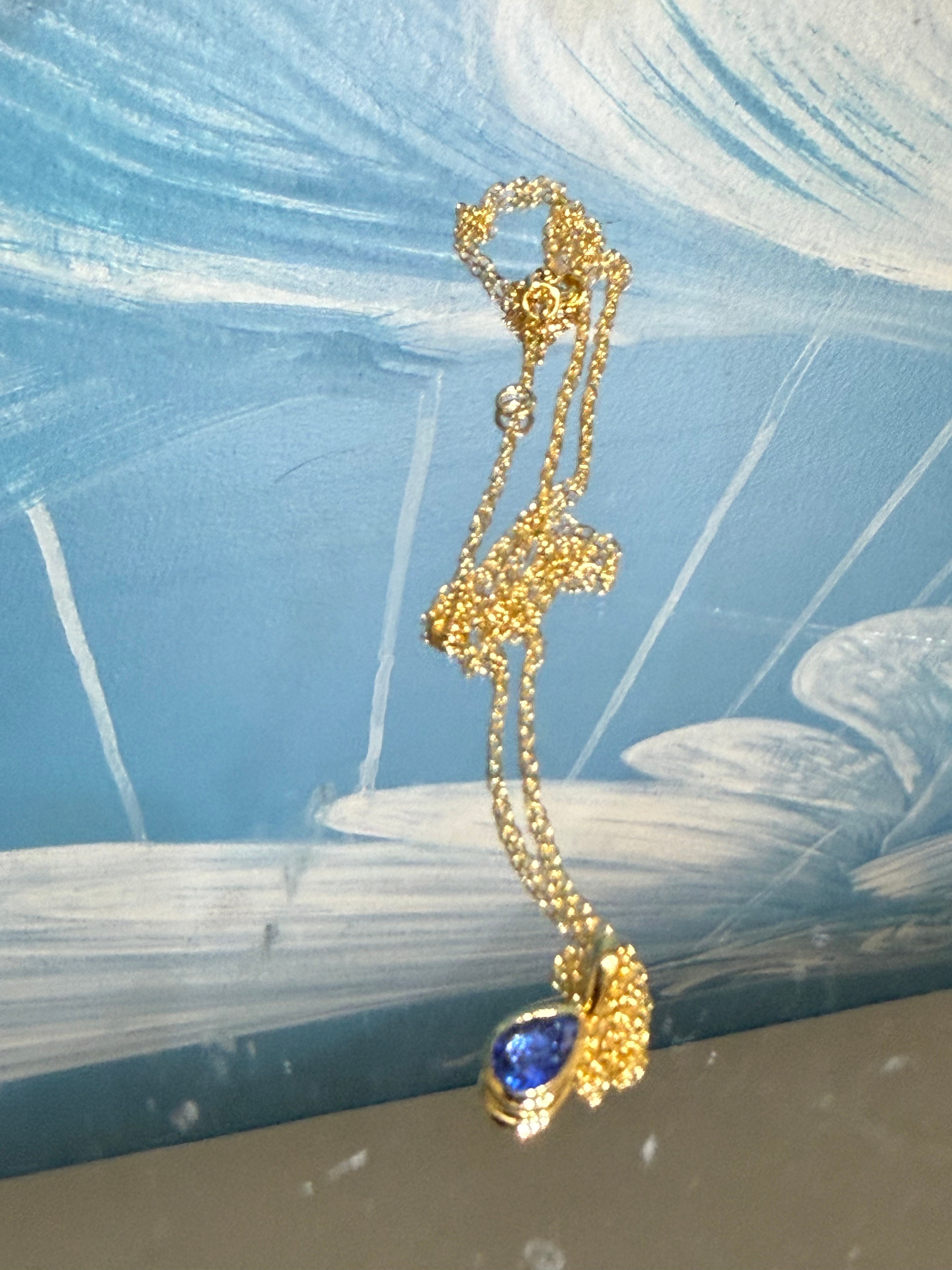 💜 Tanzanite Vermeil Pendant

A stone of spiritual insight, intuition & transformation Crystal Wellness