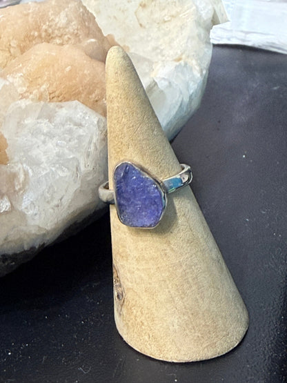 Tanzanite Ring – Intuition & Transformation, size 6.75 Crystal Wellness