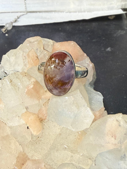 ✨ Super Seven Ring — “The Sevenfold Light”, size 10 Crystal Wellness
