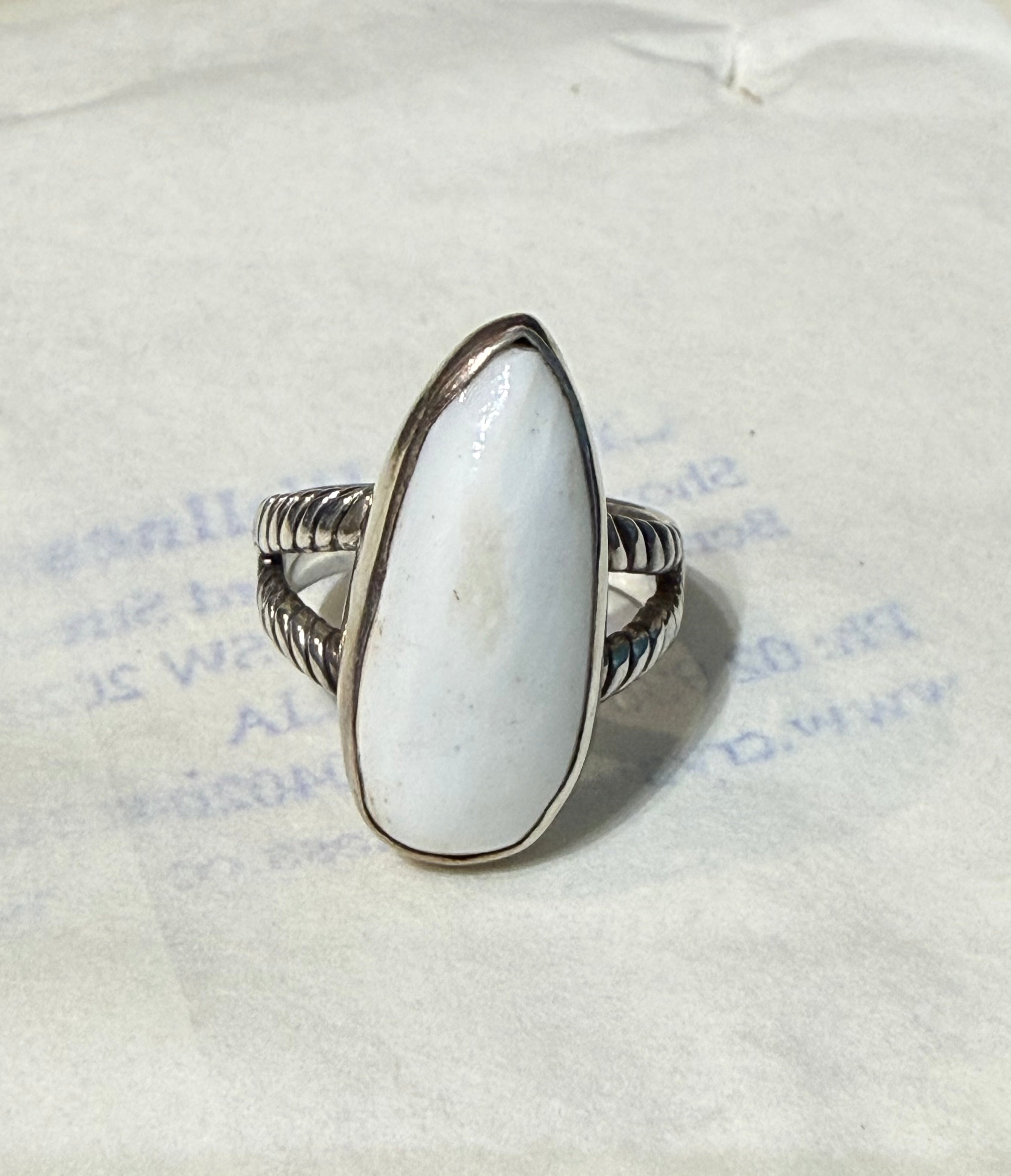 Scolecite Ring – Size 6