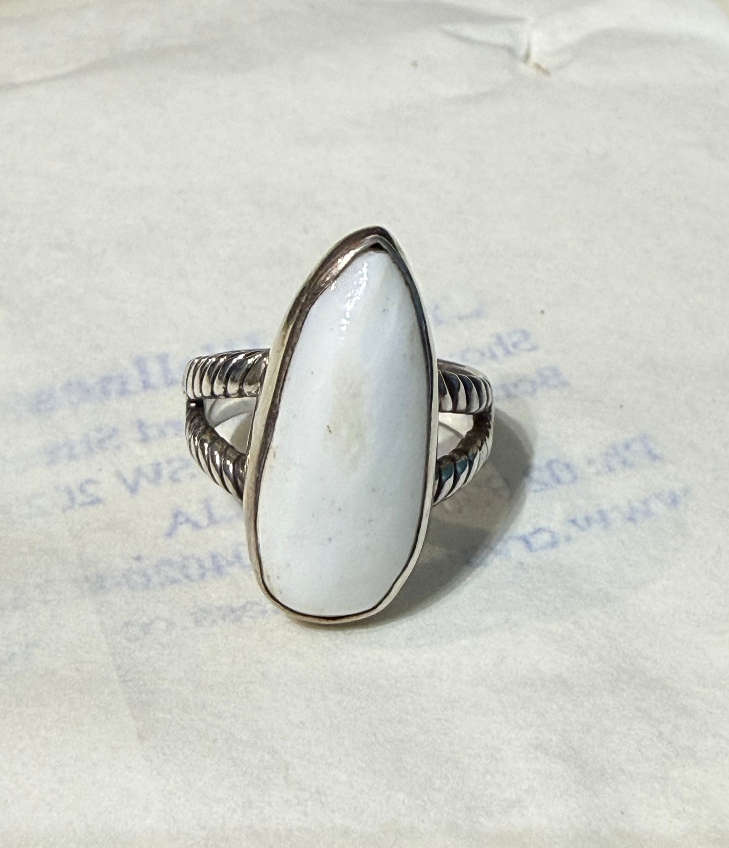 Scolecite Ring – Size 6