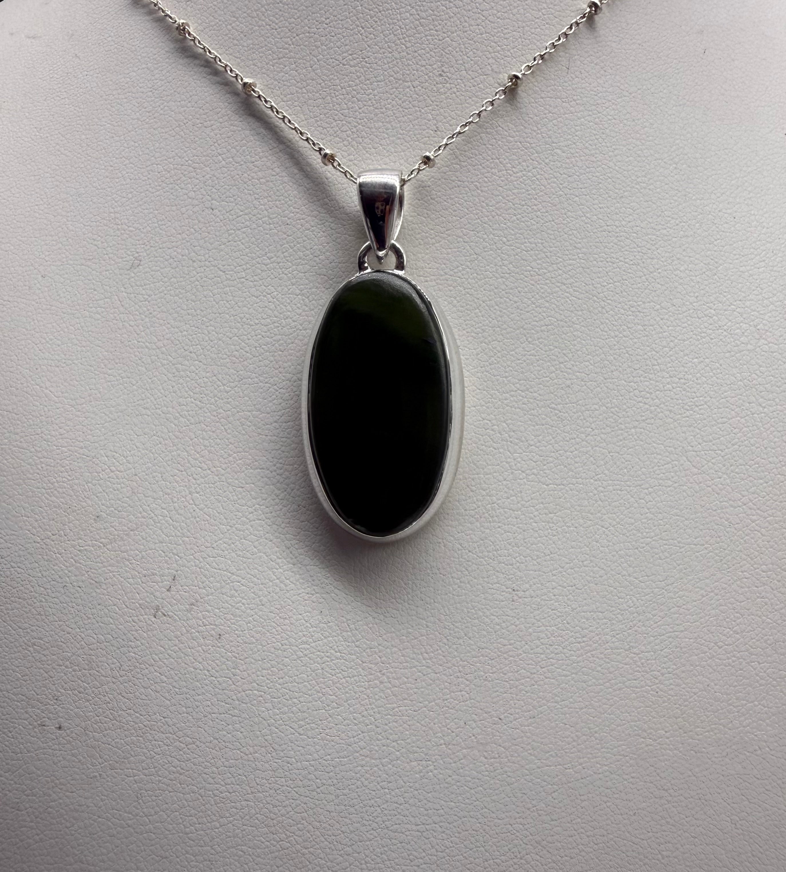 Nephrite Jade Pyramid 406g Crystal Wellness