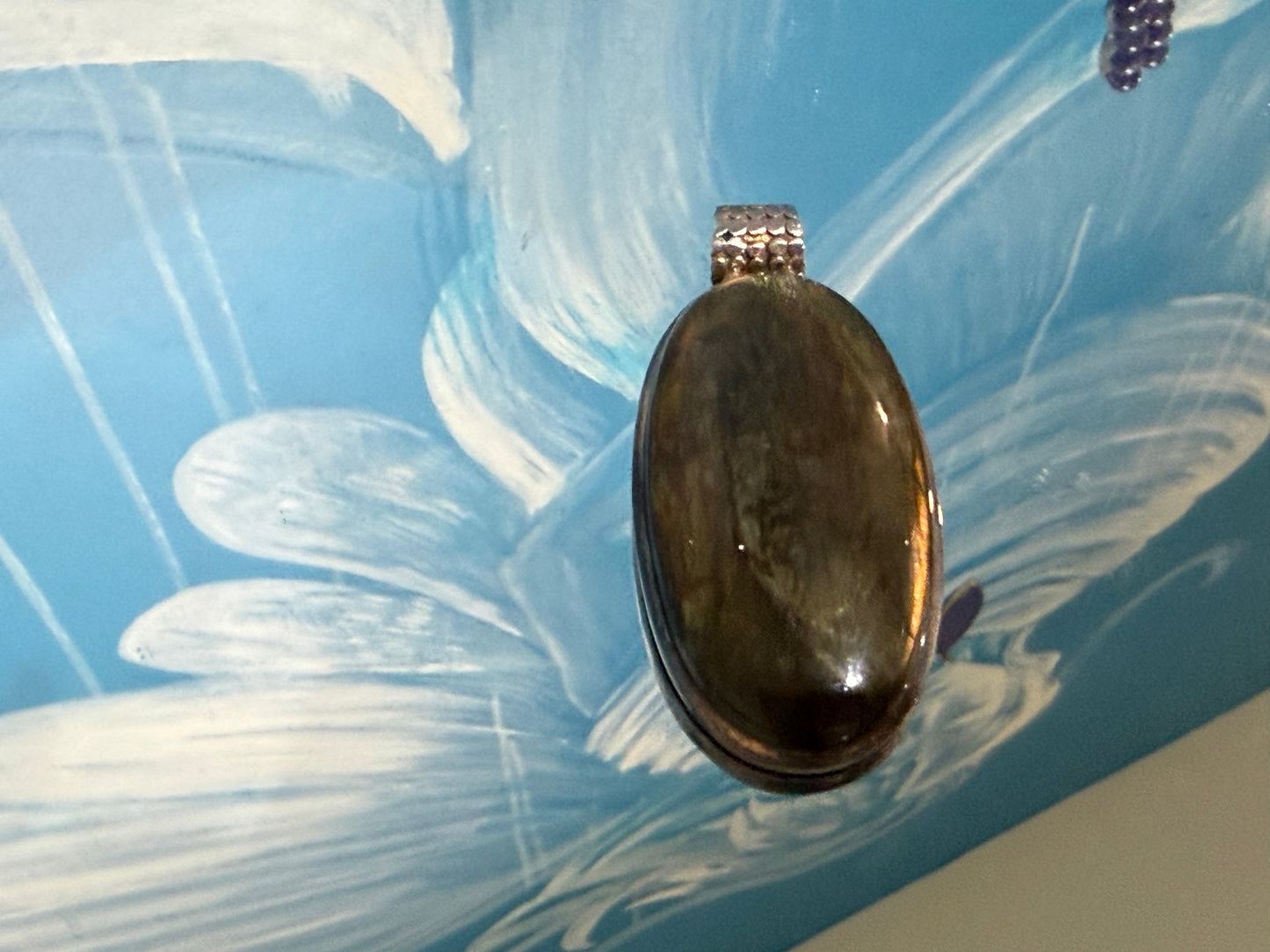 Labradorite Pendant — The Stone of Magic, Intuition & Transformation, 47mmx27mm Crystal Wellness