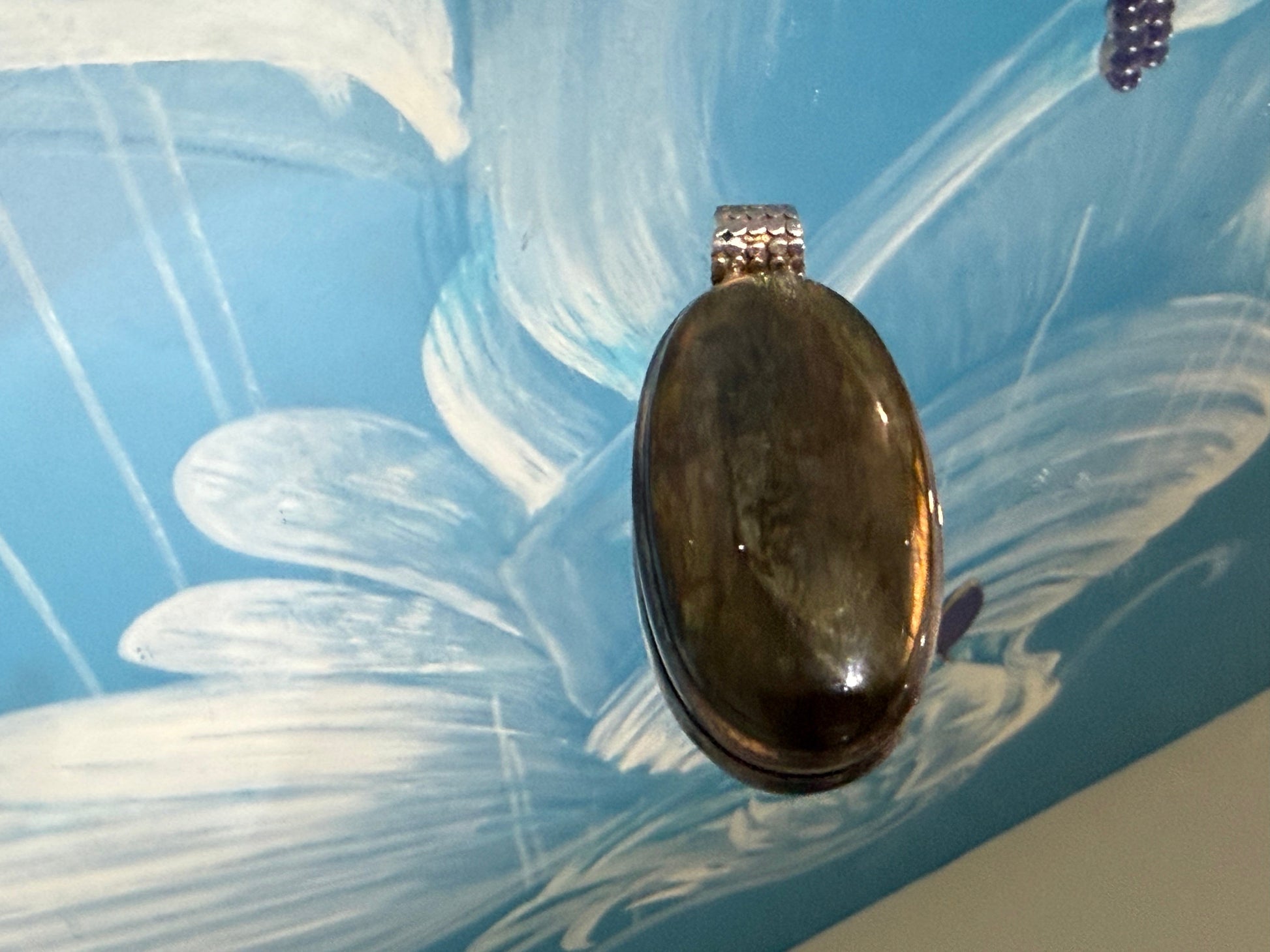 Labradorite Pendant — The Stone of Magic, Intuition & Transformation, 47mmx27mm Crystal Wellness