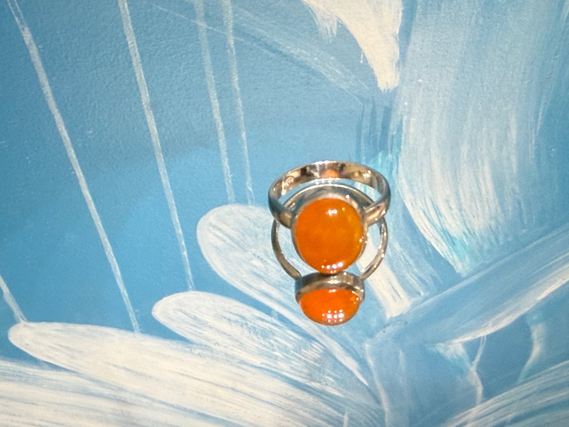 Carnelian Ring, size 9 – A Flame of Confidence & Creative Vitality Crystal Wellness