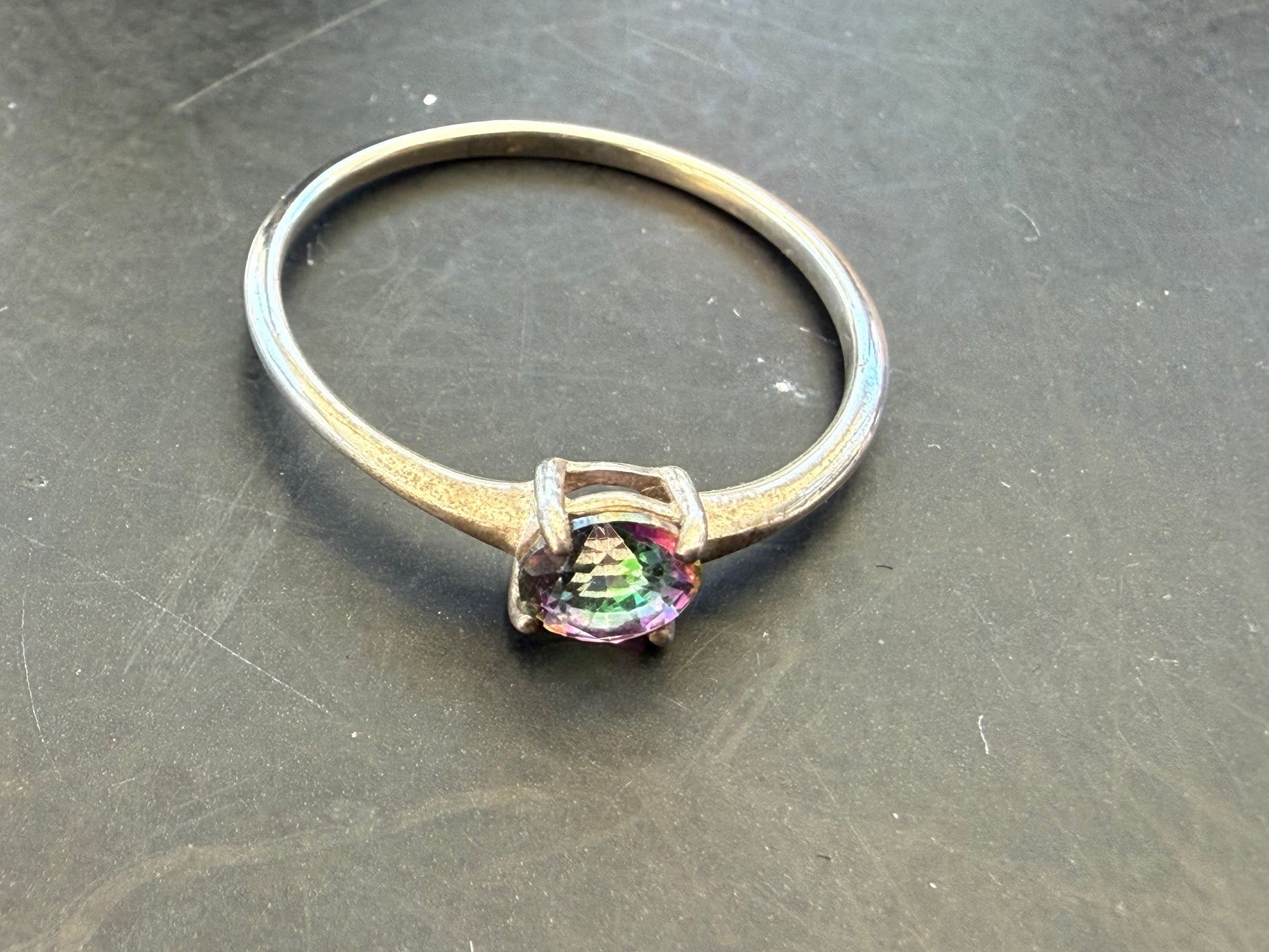 Mystic Topaz Ring, size 8 – A Spark of Light & Transformation Crystal Wellness
