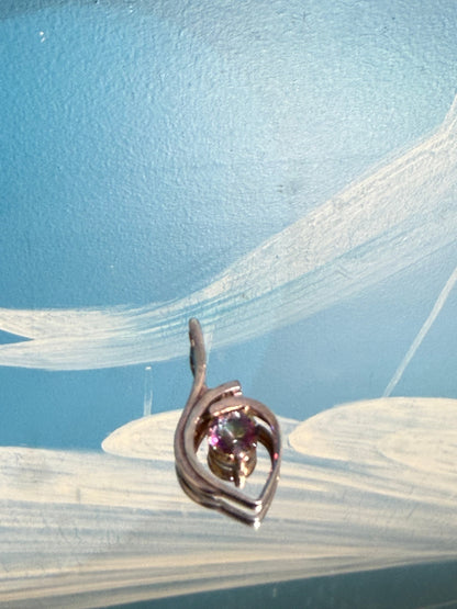 Mystic Topaz Pendant, 30mmx15mm Crystal Wellness