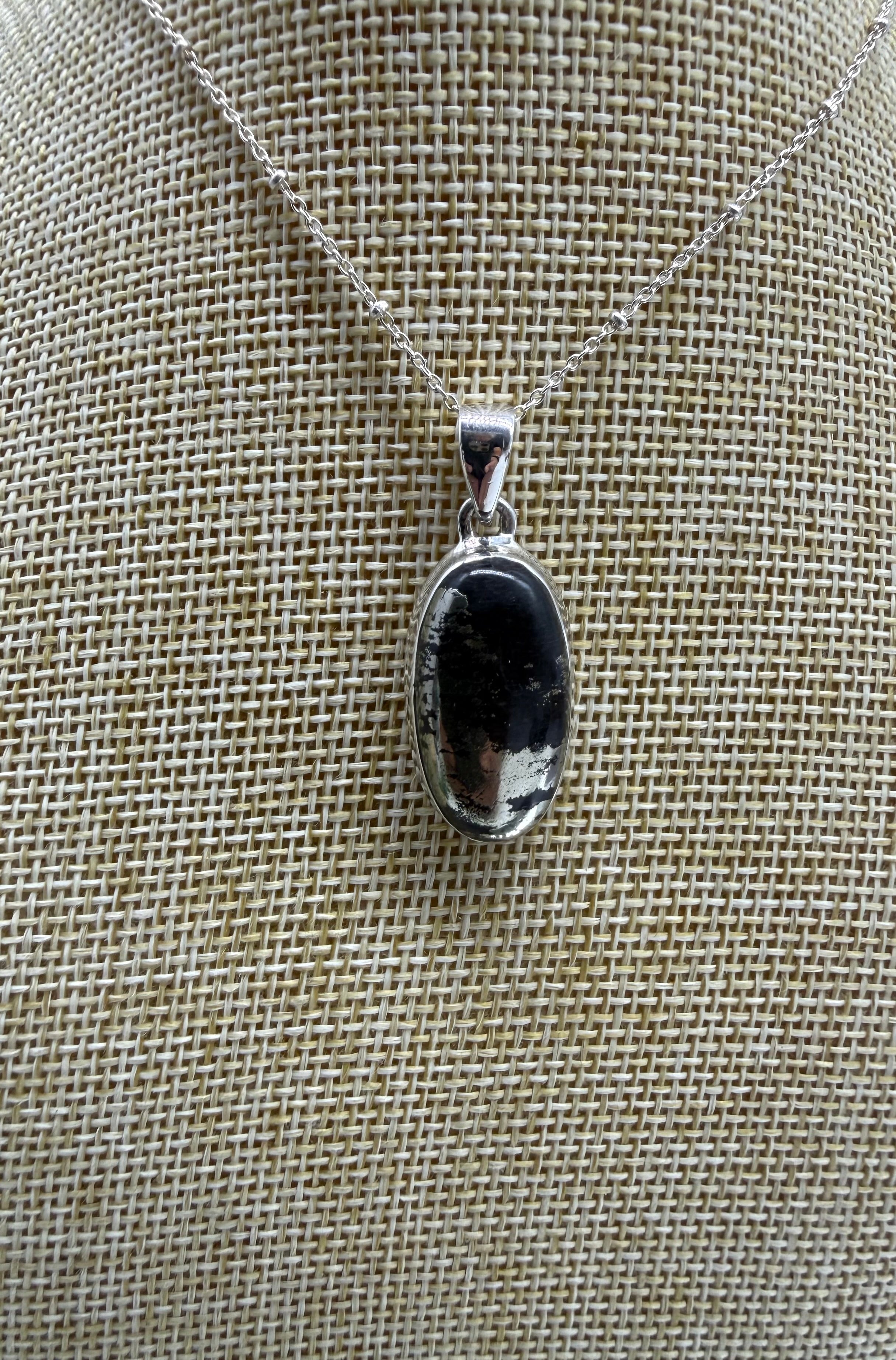Magnetite Pyrite Oval Earrings Crystal Wellness