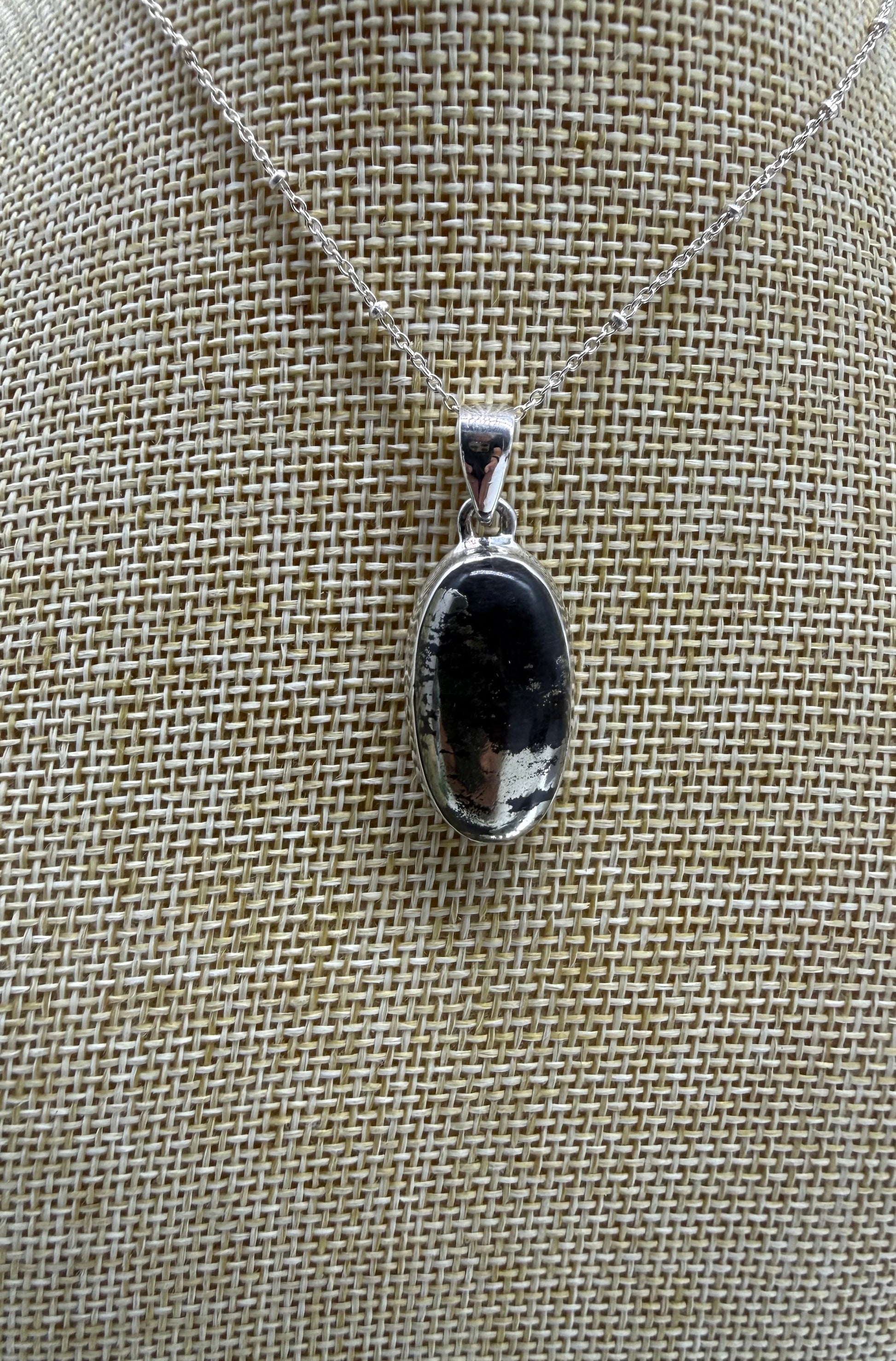 Magnetite Pyrite Oval Earrings Crystal Wellness
