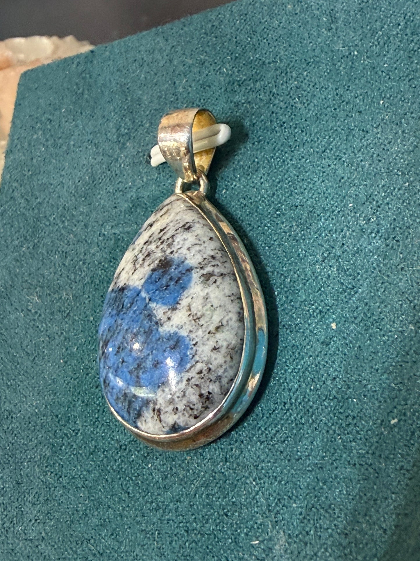 K2 Stone Pendant – Cosmic Wisdom & Inner Alignment,29mmx21mm Crystal Wellness