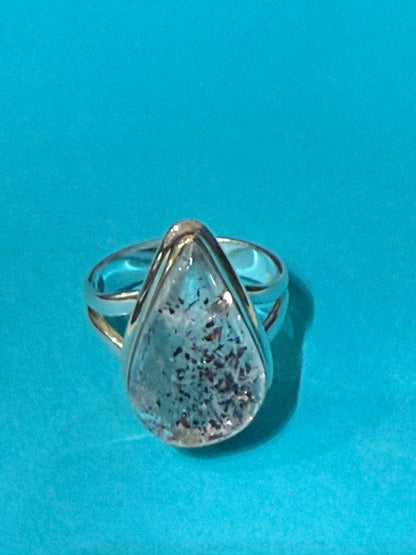 Fortune Glow Orire Lucky Quartz Ring – Size 6.5 Crystal Wellness