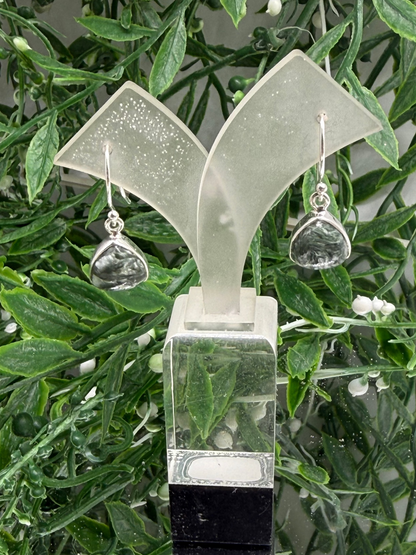 Angelic Whisper — Seraphinite Silver Earrings Crystal Wellness