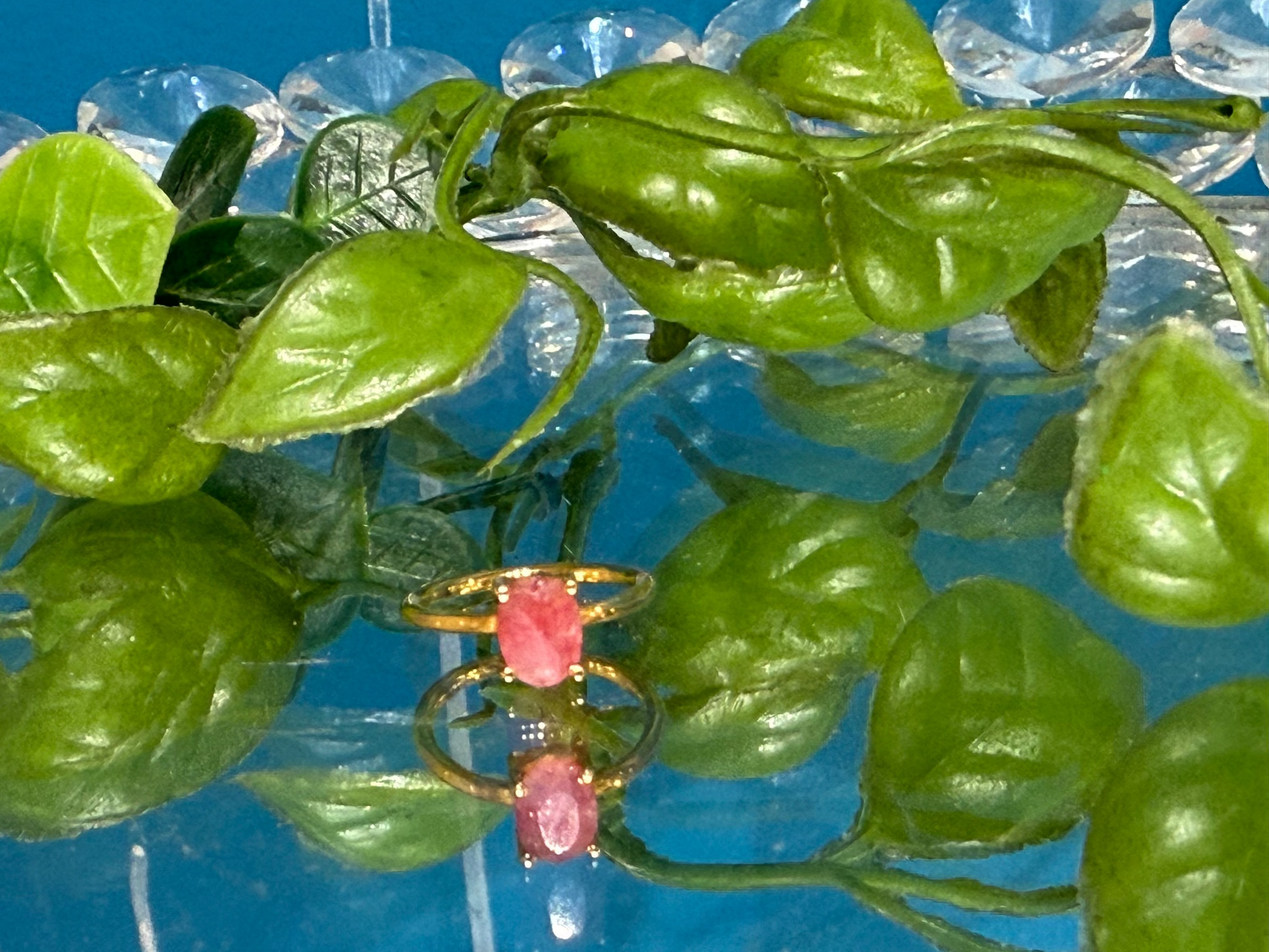 Ruby Vermeil Ring – Size 3 Crystal Wellness