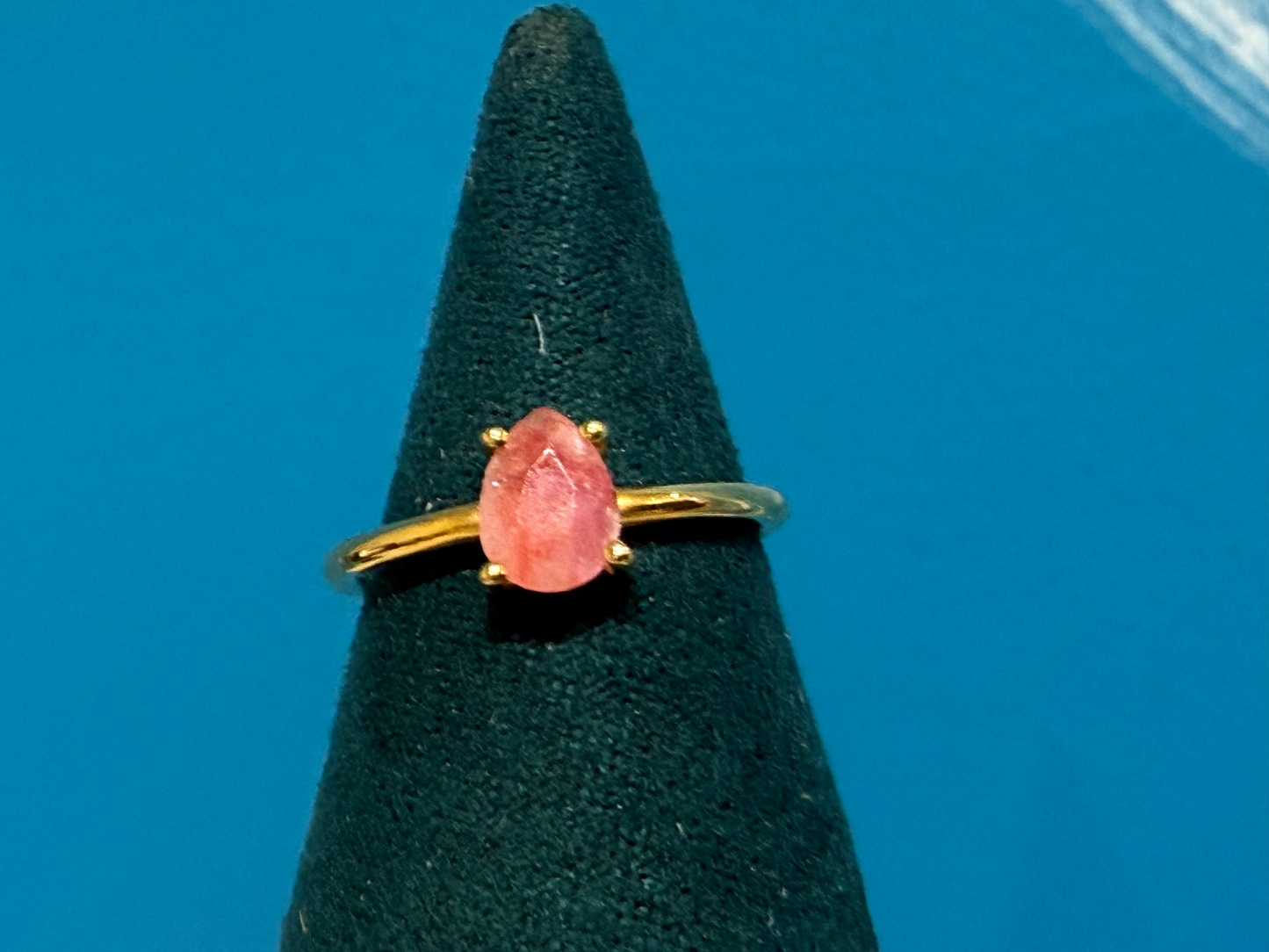 Ruby Vermeil Ring – Size 5 Crystal Wellness