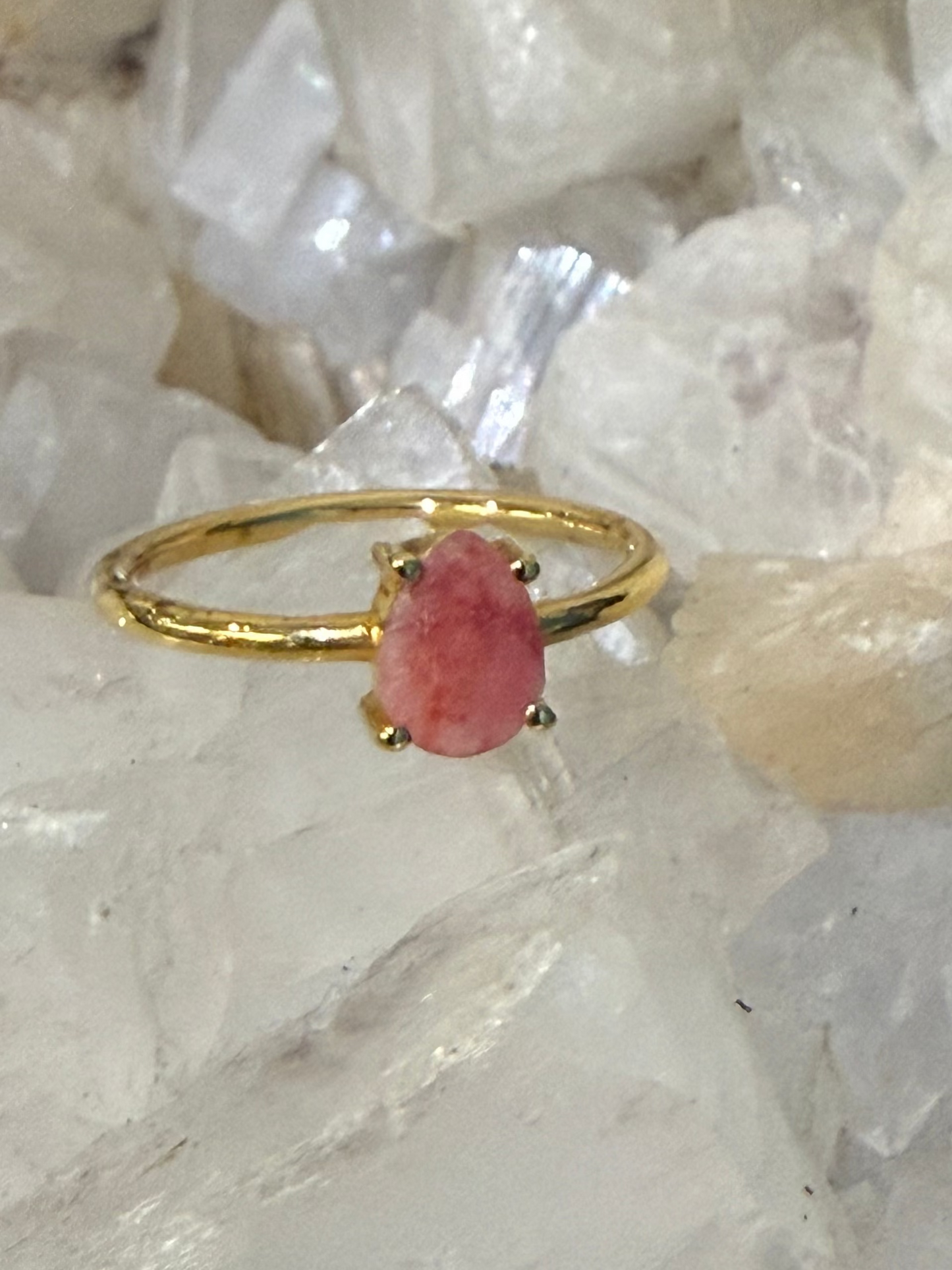 Ruby Vermeil Ring – Size 5 Crystal Wellness