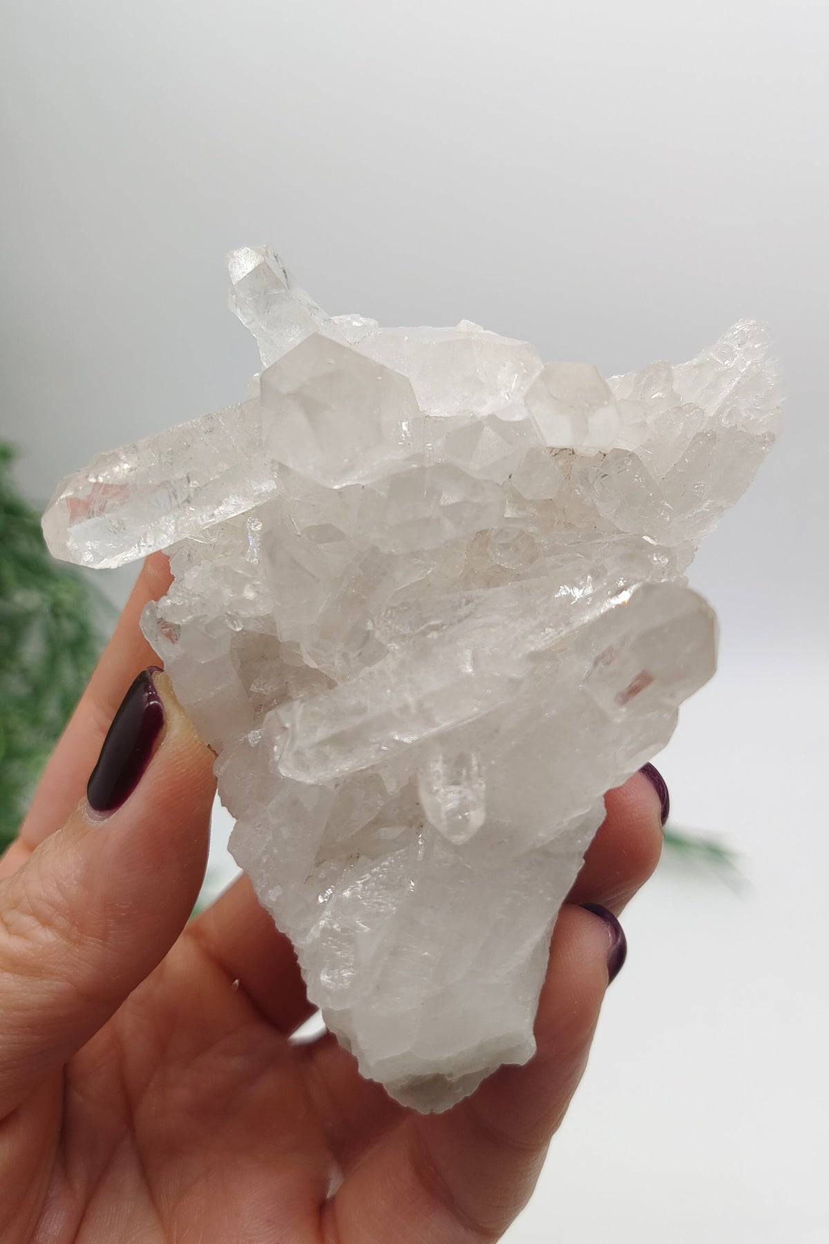 Clear Quartz Cluster Crystal Wellness