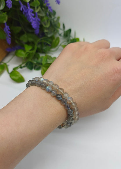 Labradorite AAA High Grade Beads Bracelet Crystal Wellness