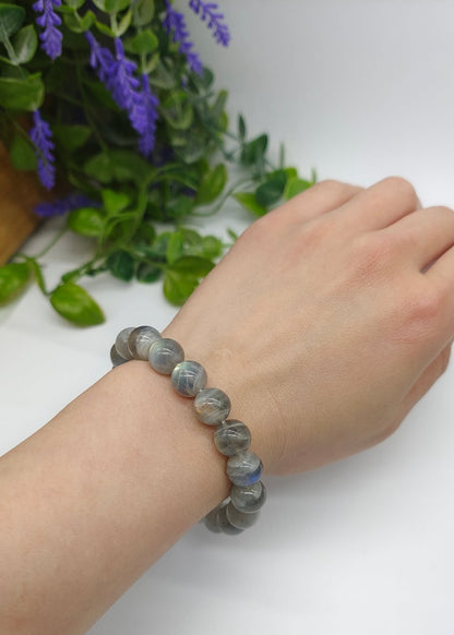 Labradorite AAA High Grade Beads Bracelet Crystal Wellness