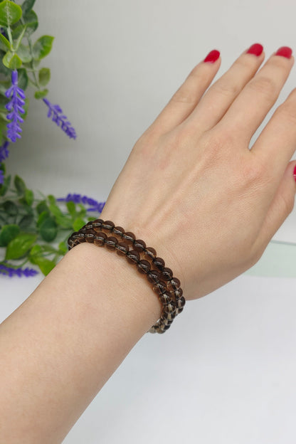 Smokey Quartz Bracelet Crystal Wellness