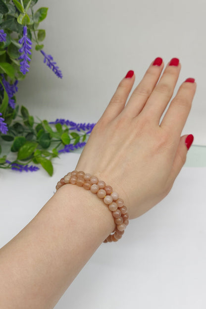 Sunstone Beads Bracelet Crystal Wellness