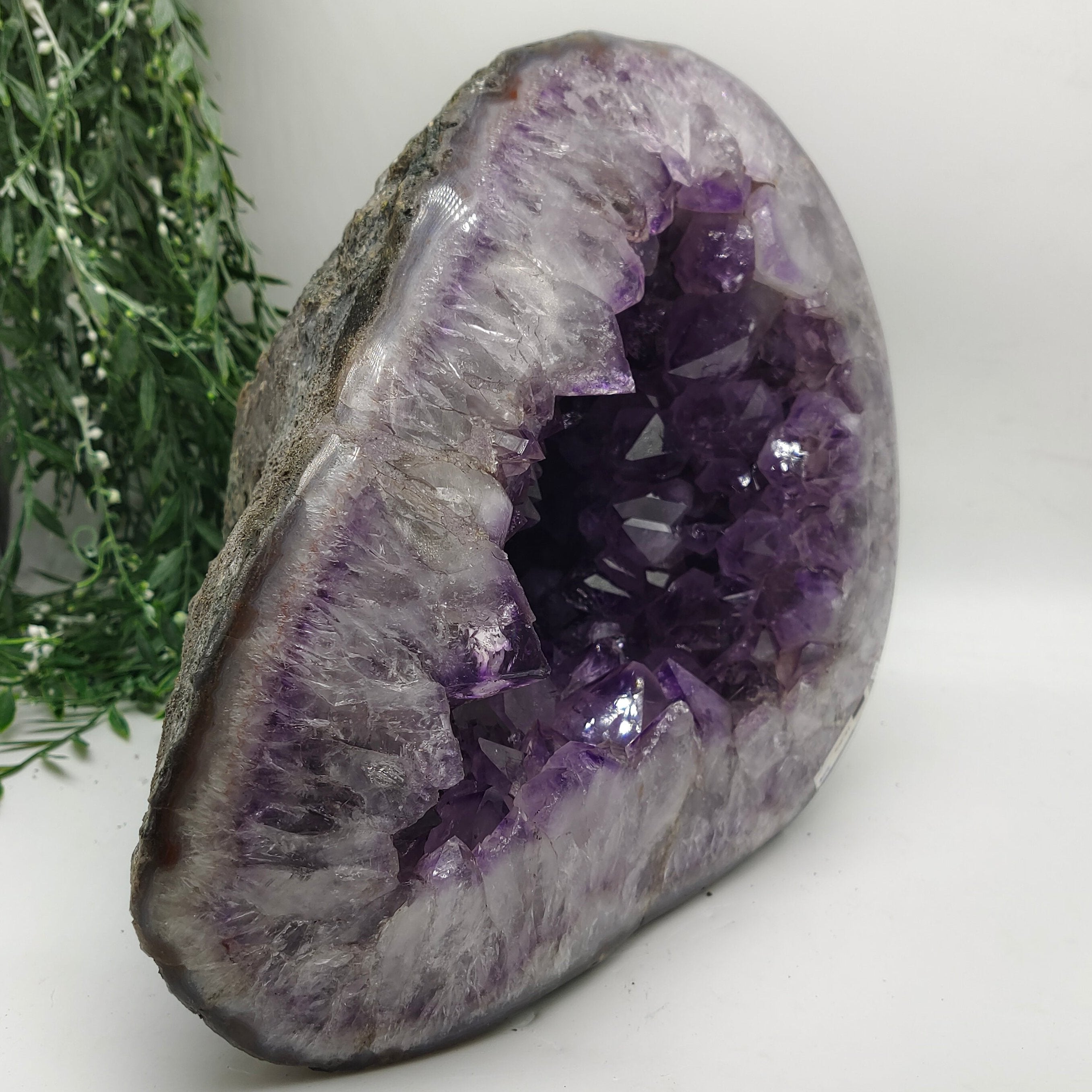 Natural Amethyst Geode 30x25x27cm 16.4kgs Crystal Wellness