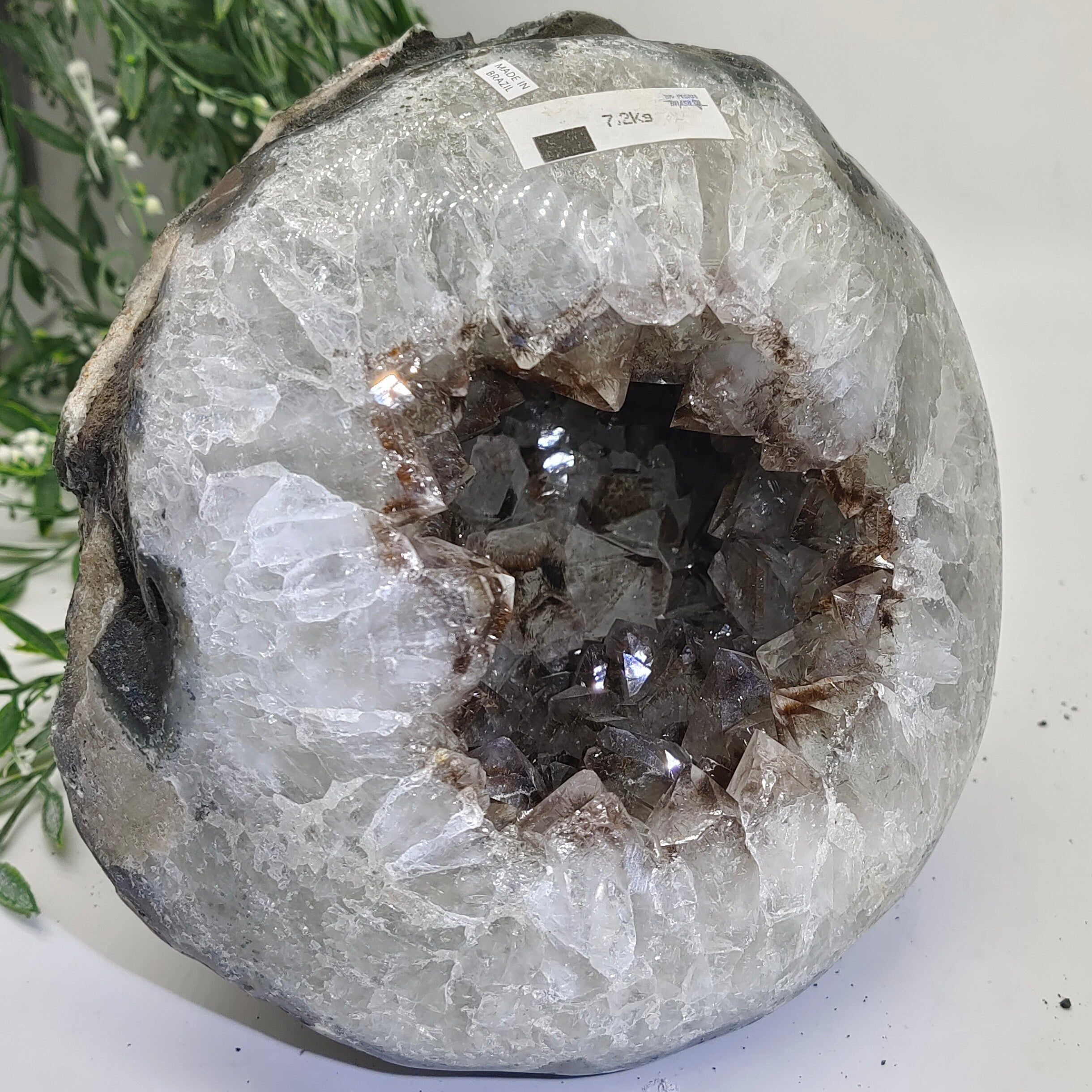 Natural Amethyst Geode 19x18.5x18cm 7.2kgs Crystal Wellness