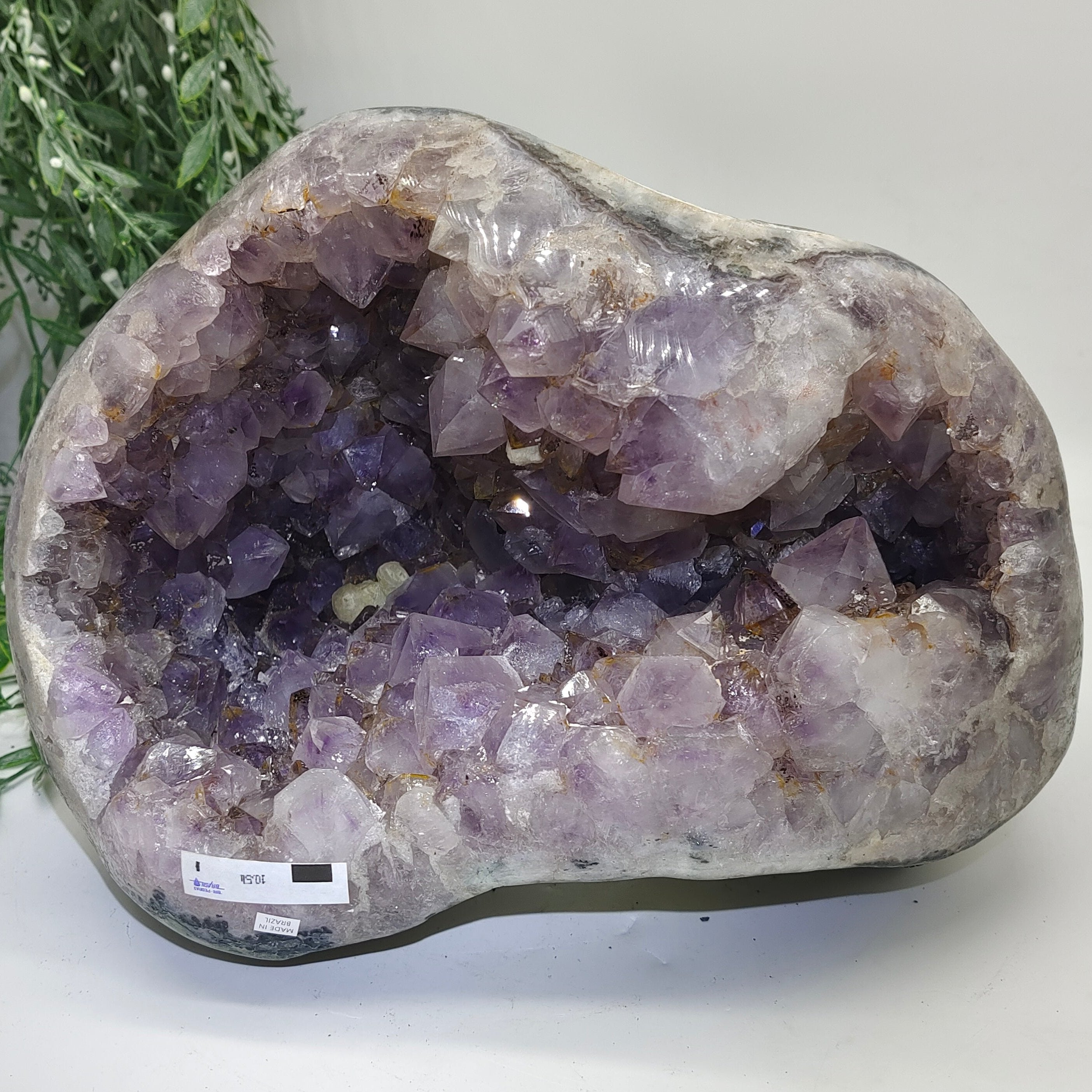 Natural Amethyst Geode 27.5x21.5x20.5cm 10.5kg Crystal Wellness