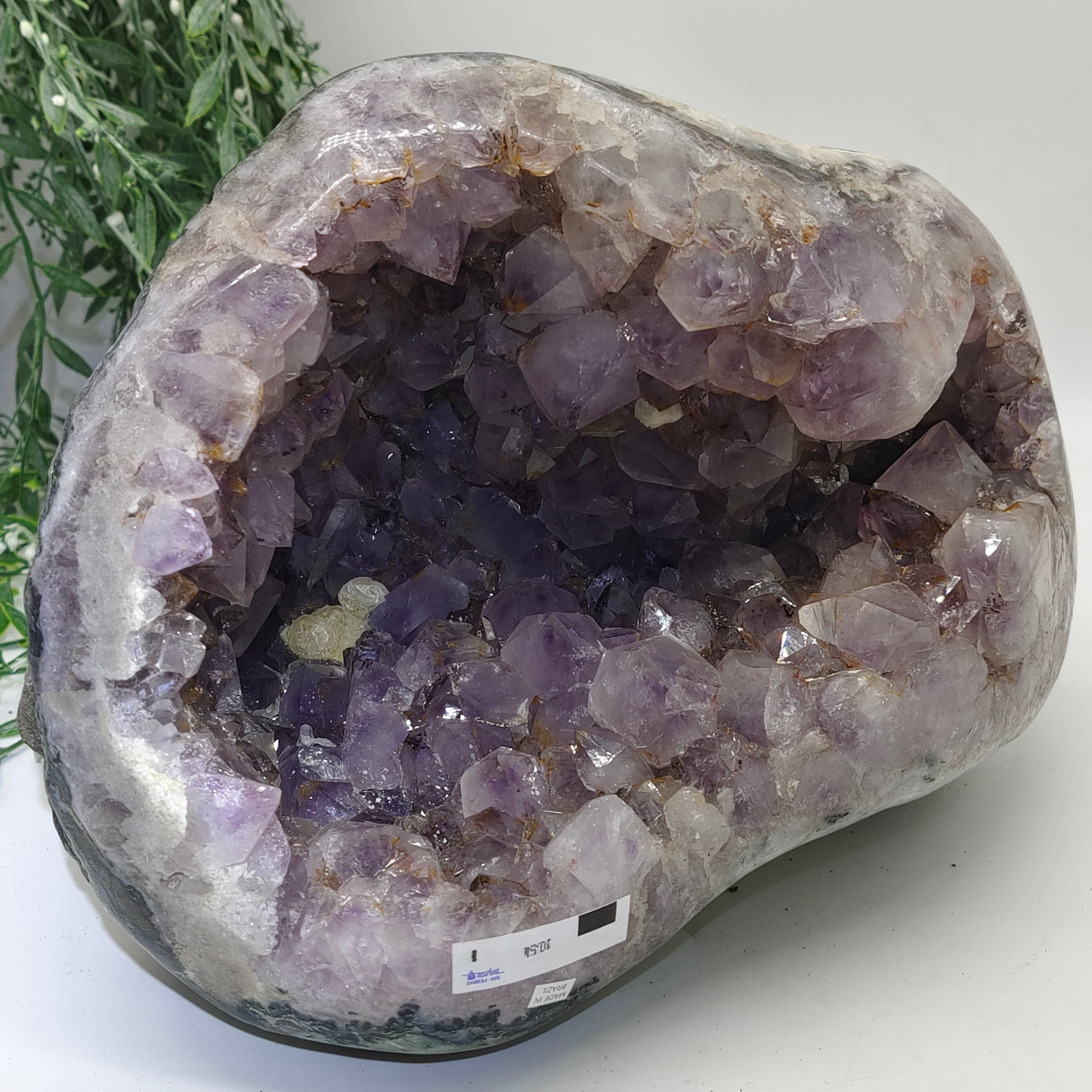 Natural Amethyst Geode 27.5x21.5x20.5cm 10.5kg Crystal Wellness