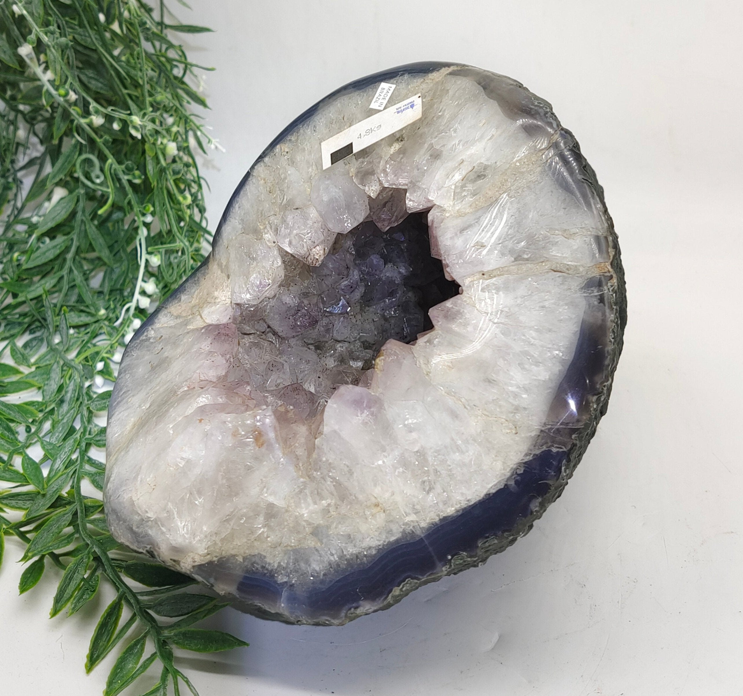 Amethyst Geode 19x22.5x15cm 4.8kg Crystal Wellness