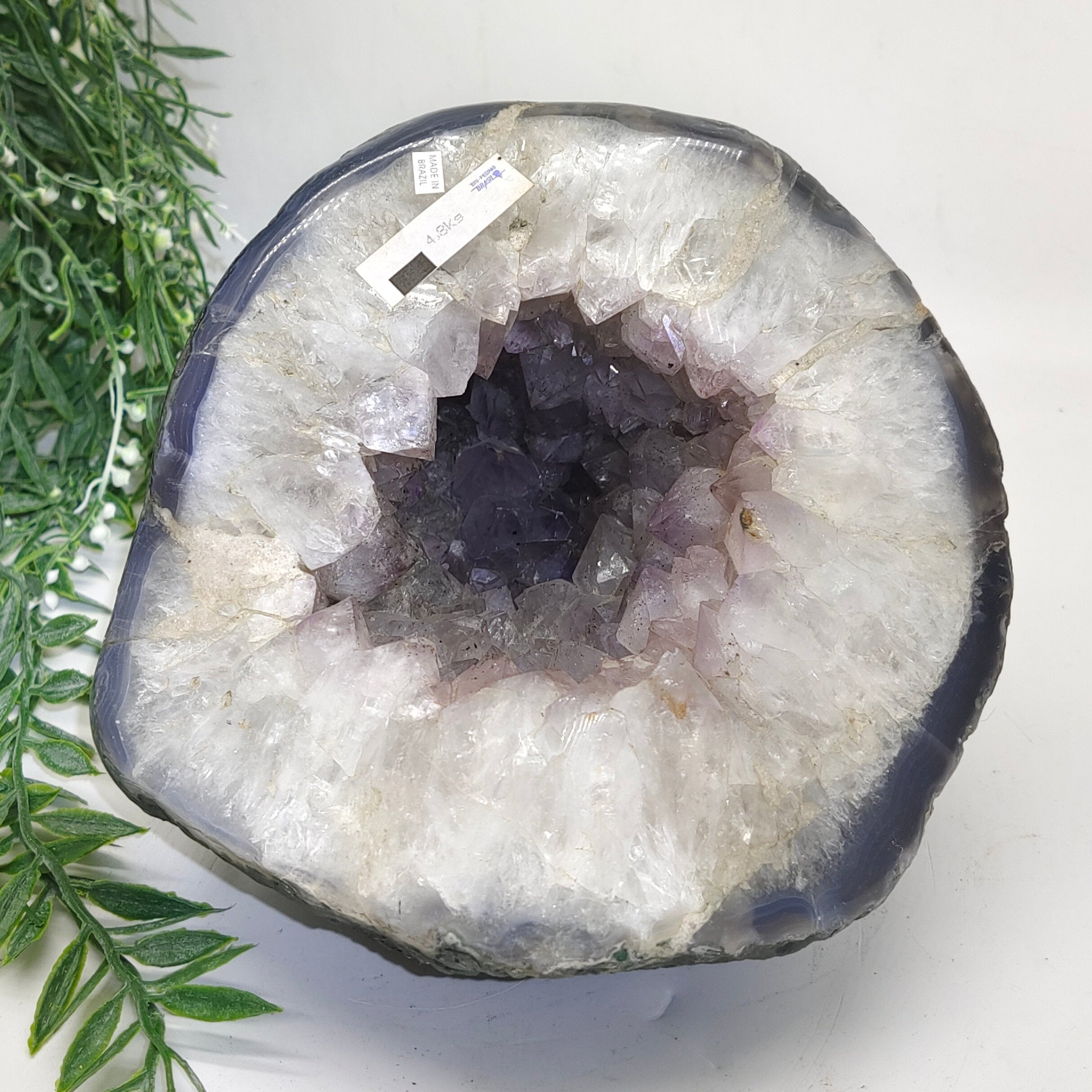 Amethyst Geode 19x22.5x15cm 4.8kg Crystal Wellness