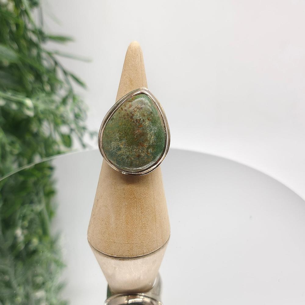 Tura Arizona 925 Sterling Silver Rings Size 8 Crystal Wellness