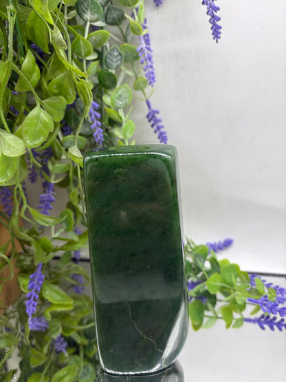 Nephrite Jade Freeform – Harmony, Prosperity & Emotional Healing 14 x 6 x 6 cm Crystal Wellness