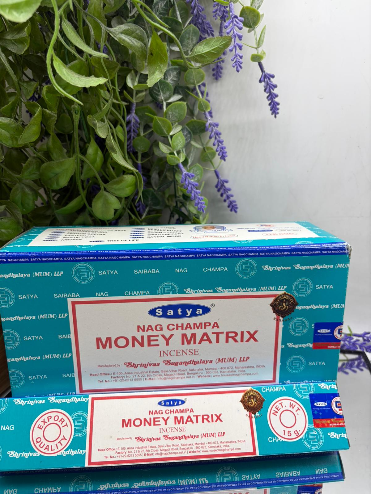 Satya - Money Matrix Crystal Wellness