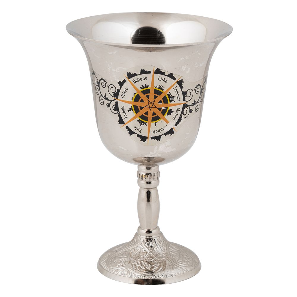GOBLET- Pagan Calendar 7.5cm x 13cm Crystal Wellness