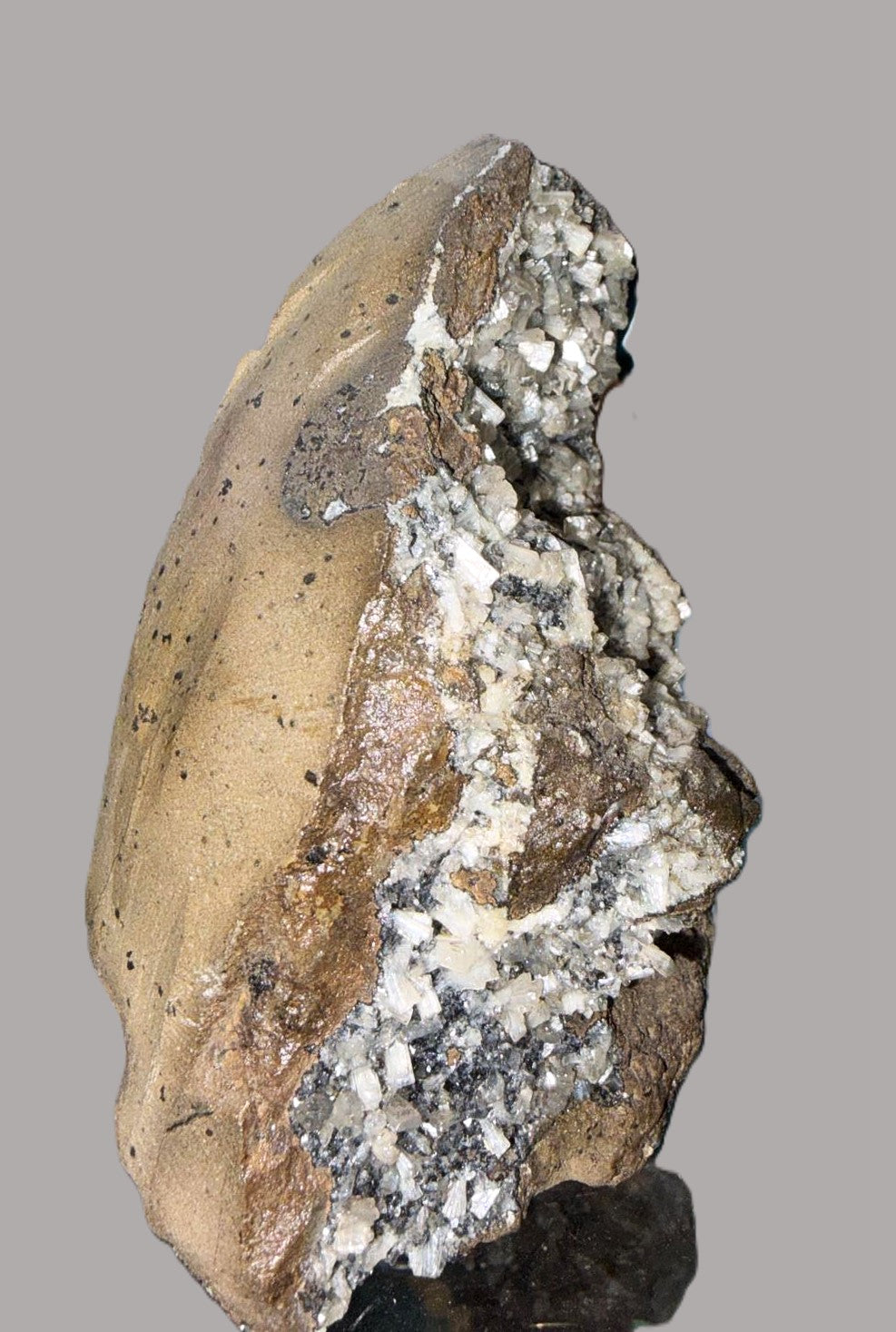 Stellerite & Stilbite on Earth Matrix – Crystal of Divine Flow, Heart Awakening & Earth Connection Crystal Wellness