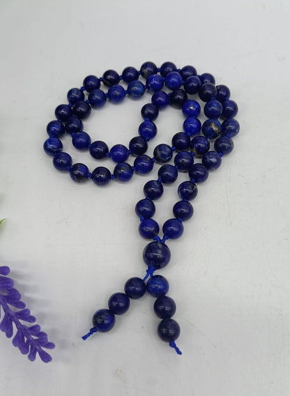 Lapis Lazuli AAA High Quality 54 Mala Beads 6mm with Bracelet Included Crystal Wellness