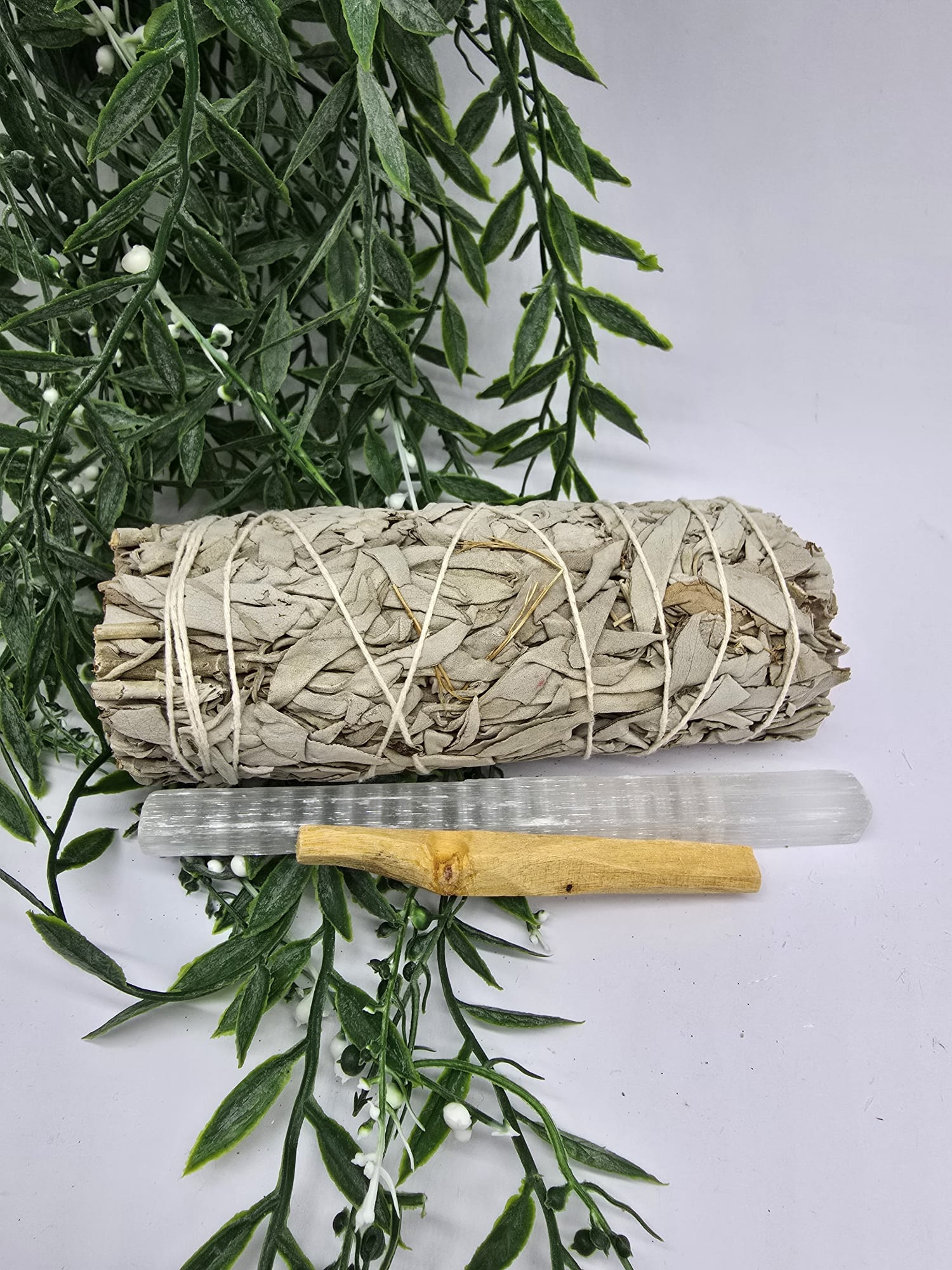 Medium California White Sage 17cm Crystal Wellness
