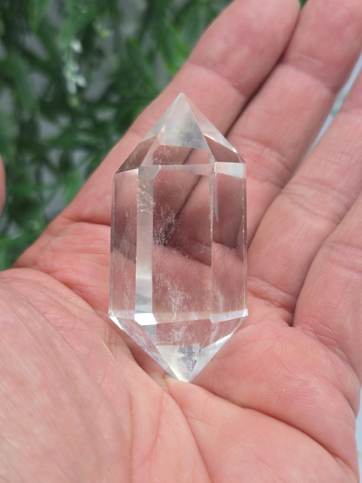 Clear Quartz Double Terminated Point - AAA Grade Crystal Wellness