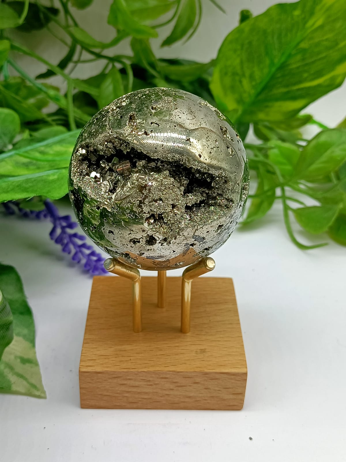 Pyrite Spheres Crystal Wellness