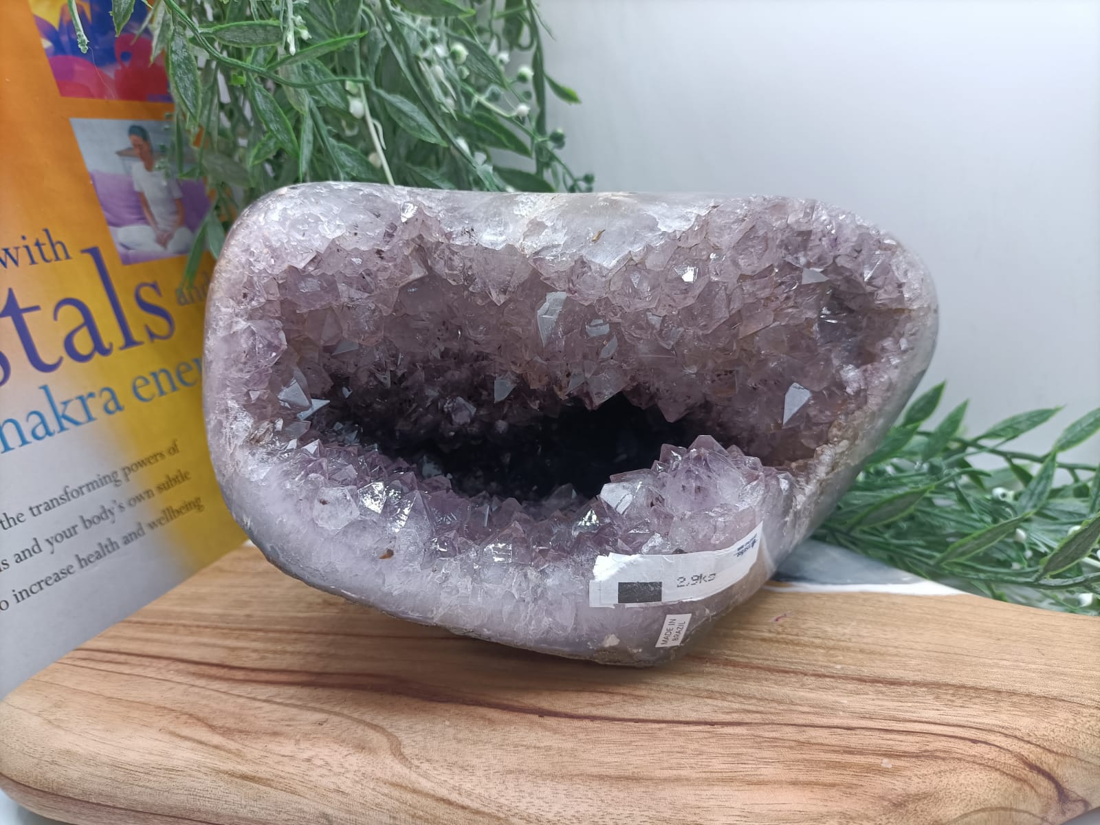 Natural Amethyst Geode 2.9kg Crystal Wellness