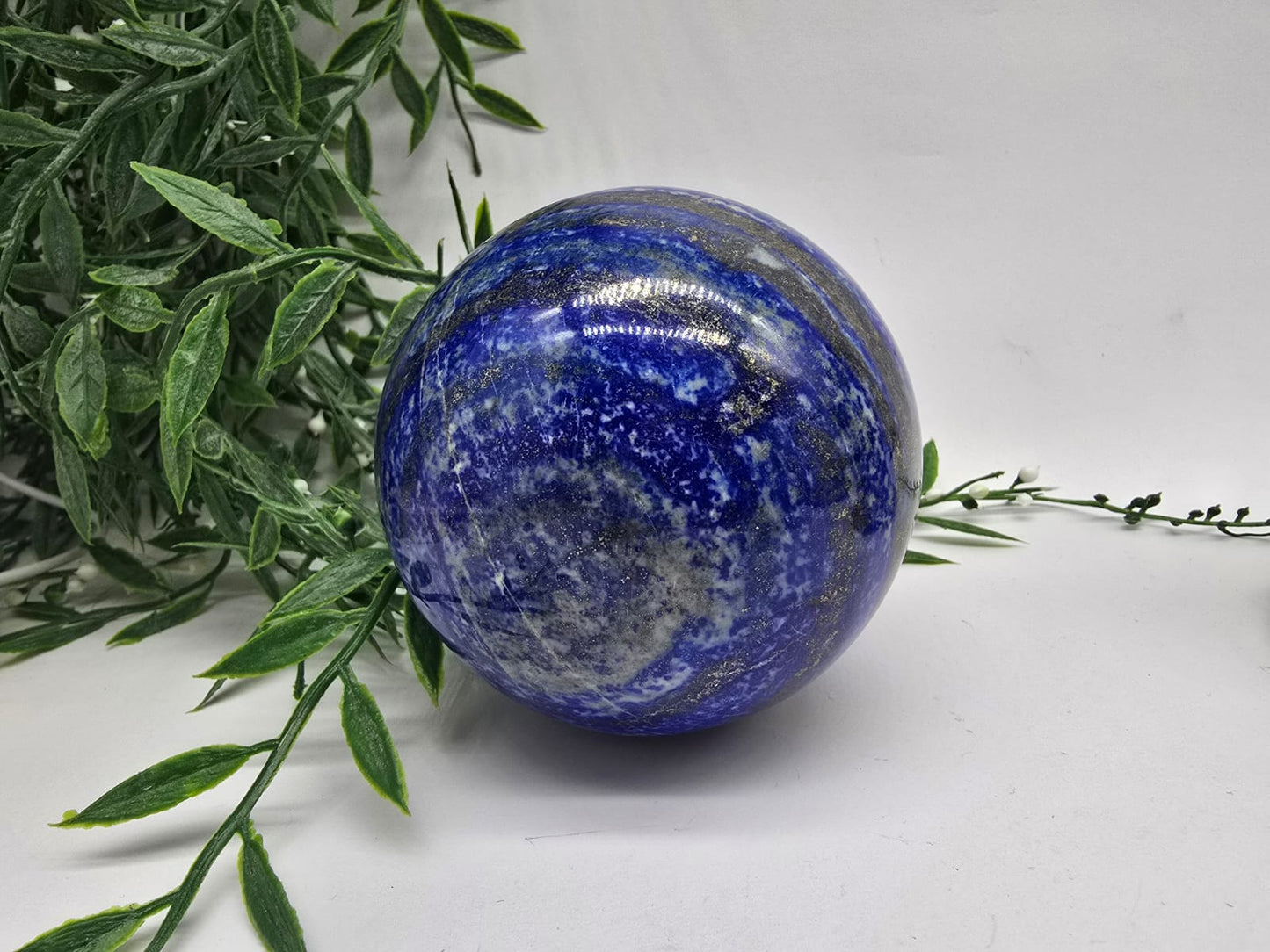 Lapis Lazuli Sphere 1.24kg 8.5x8.5cm Crystal Wellness